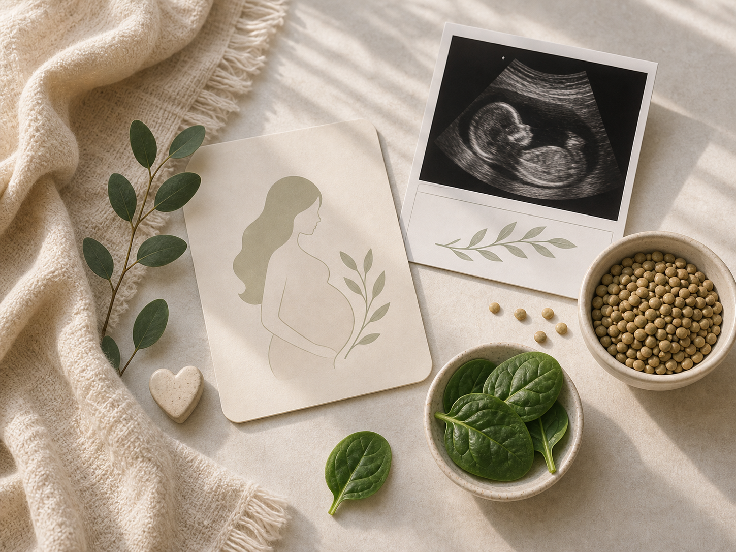Gebelikte folik asit için prenatal takip ve folat kaynakları